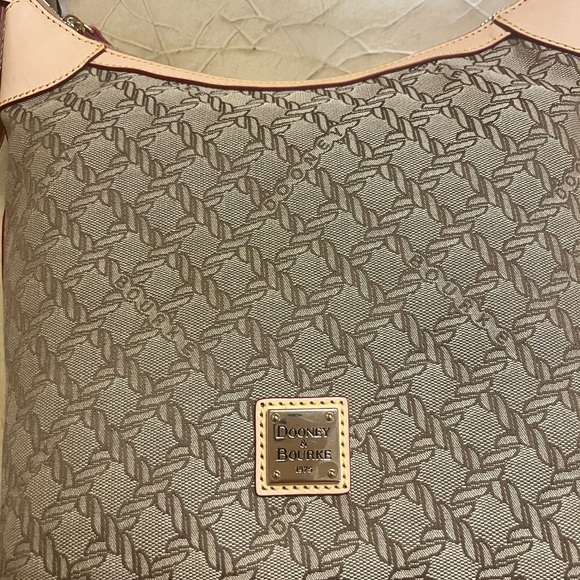 Dooney & Bourke Jacquard Maritime Hobo Sac  Nwt - Picture 6 of 12